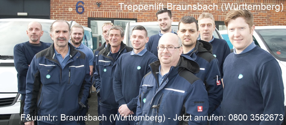Treppenlift  Braunsbach (Württemberg)